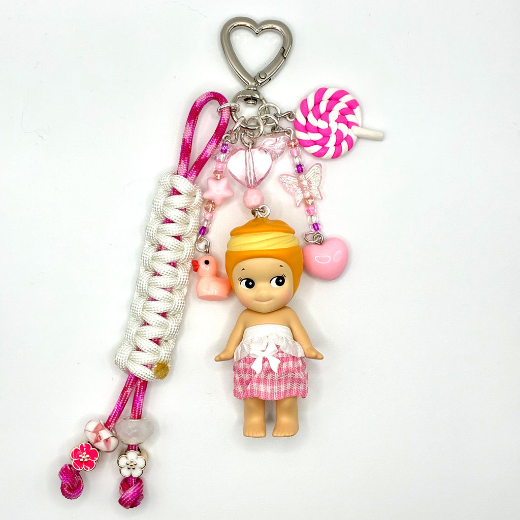 Sonny Angel Handmade Keychain - Sweets Series Cream Puff