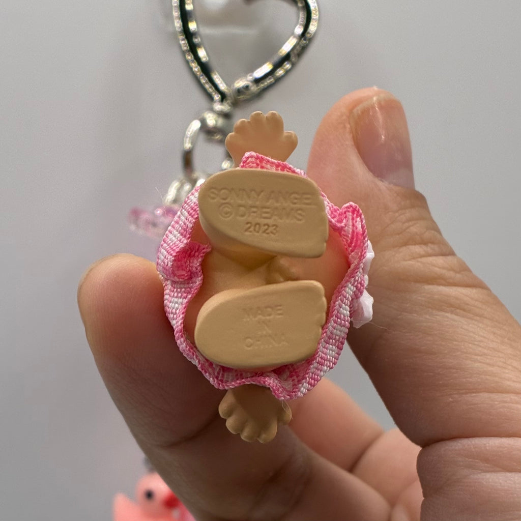 Sonny Angel Handmade Keychain - Sweets Series Cream Puff