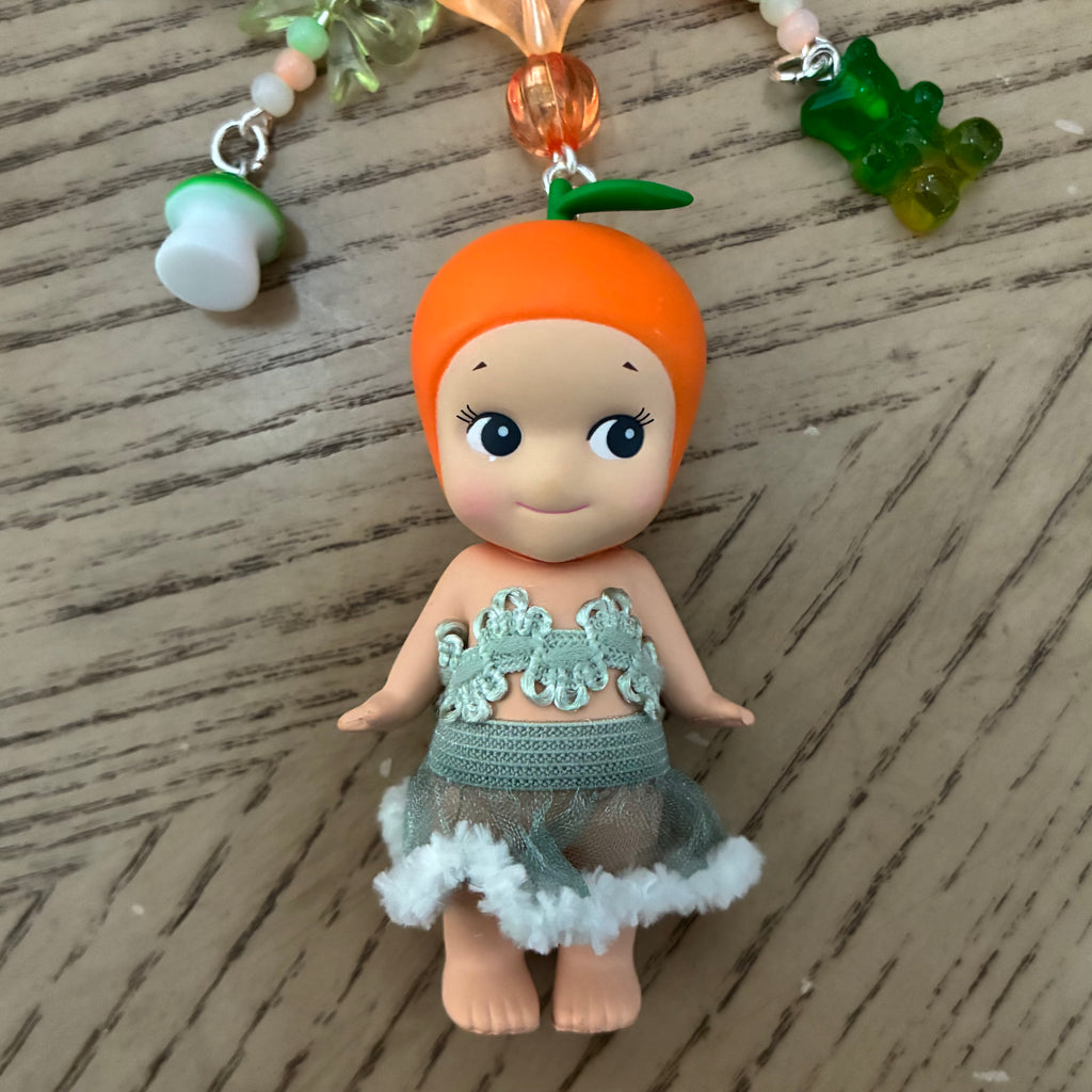 Sonny Angel Handmade Keychain - Fruit Series Orange