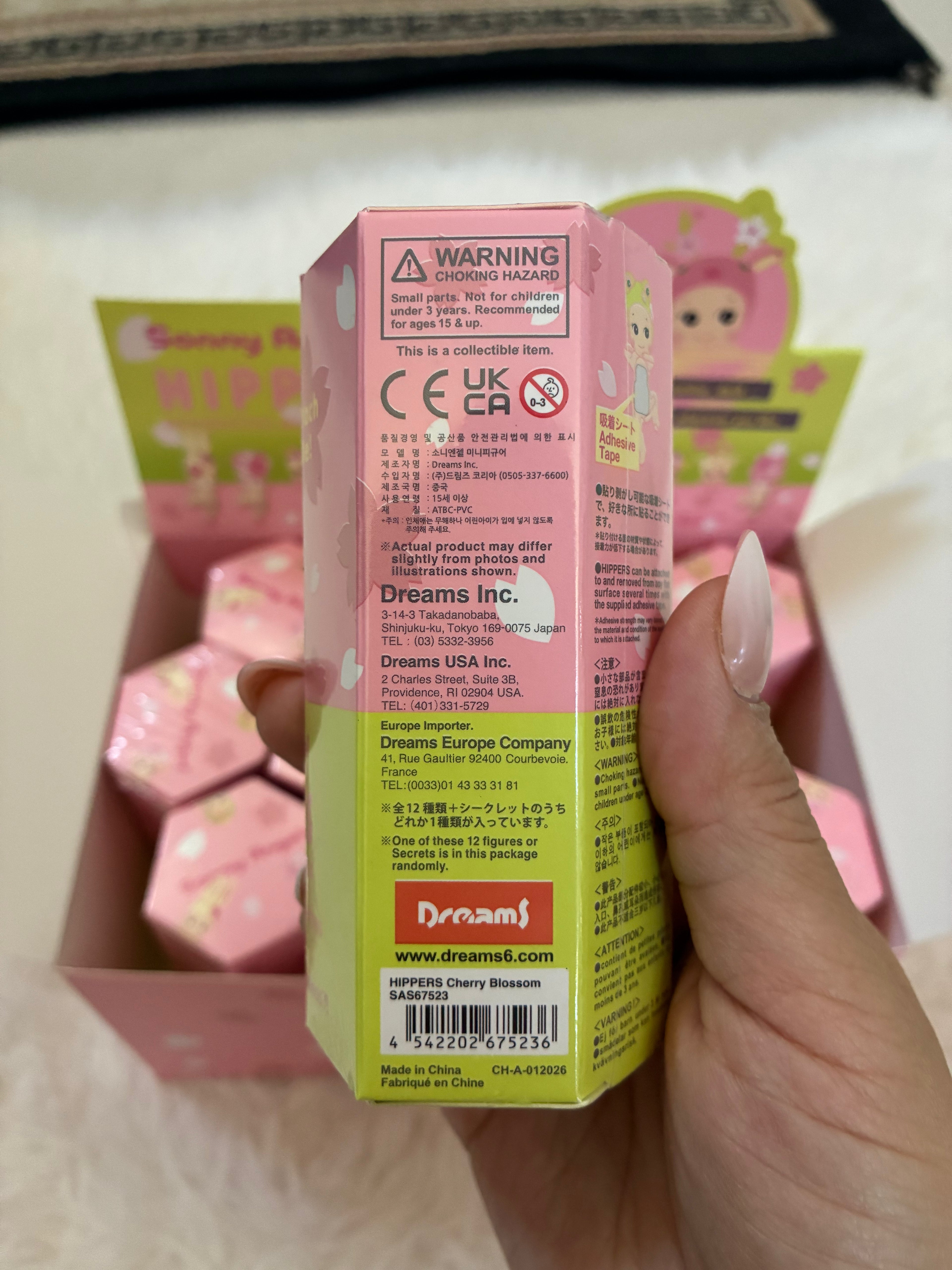 Sonny Angel Hippers Cherry Blossom Series Blind Box
