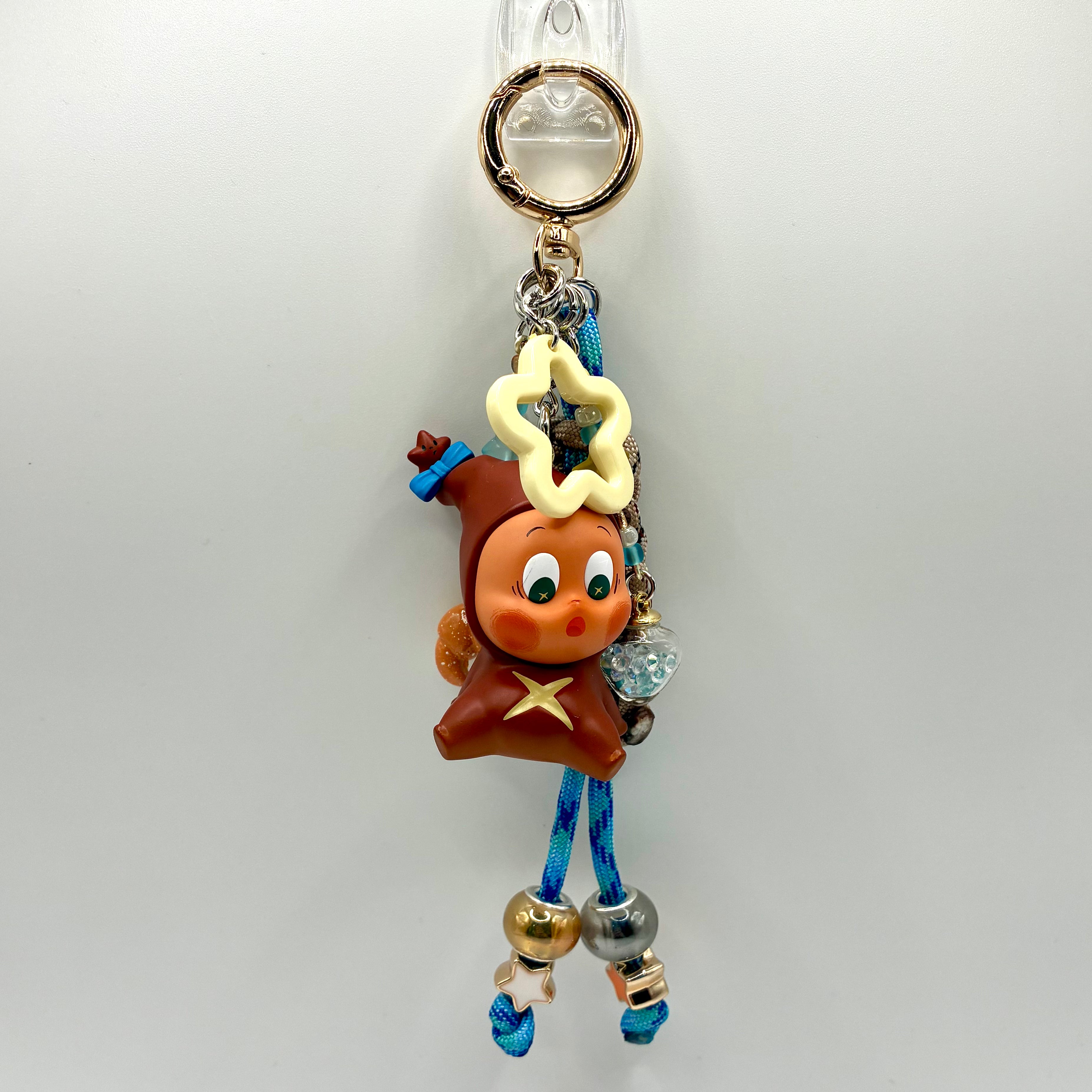 Twinkle Bag Charm - Pretzel