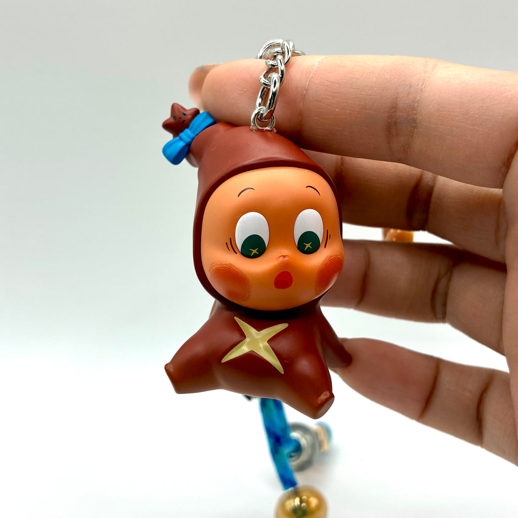 Twinkle Bag Charm - Pretzel