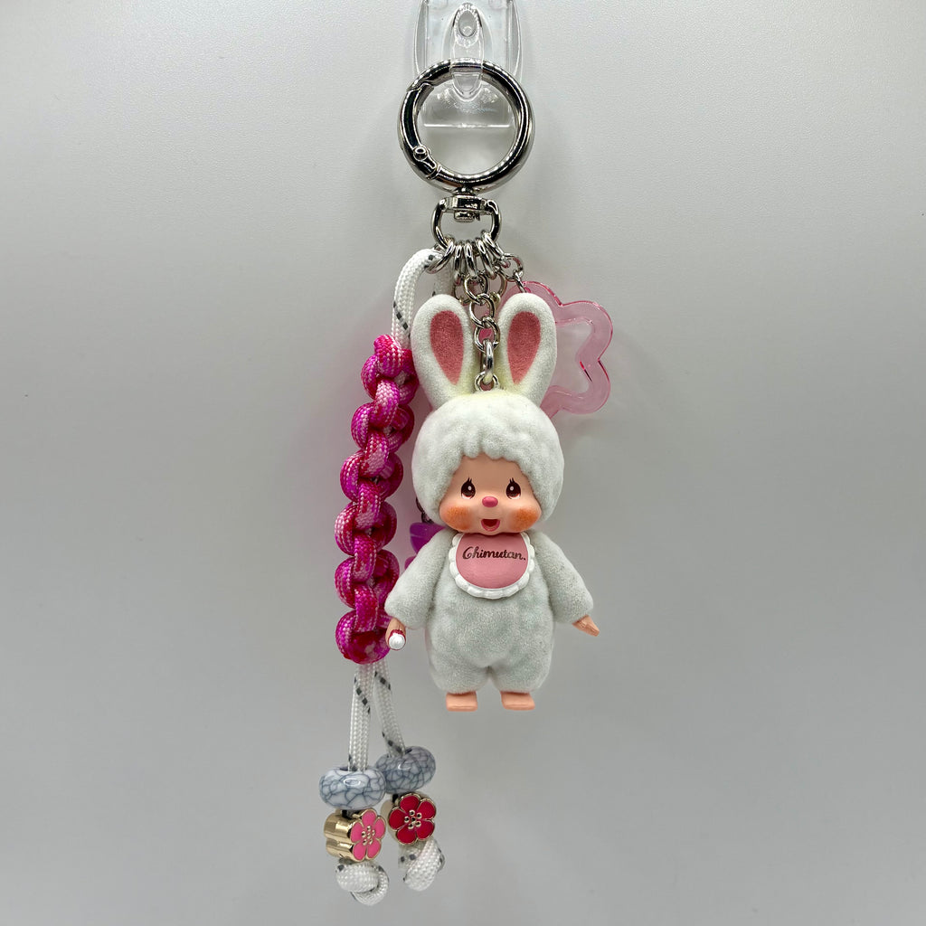Monchhichi Bag Charm - White
