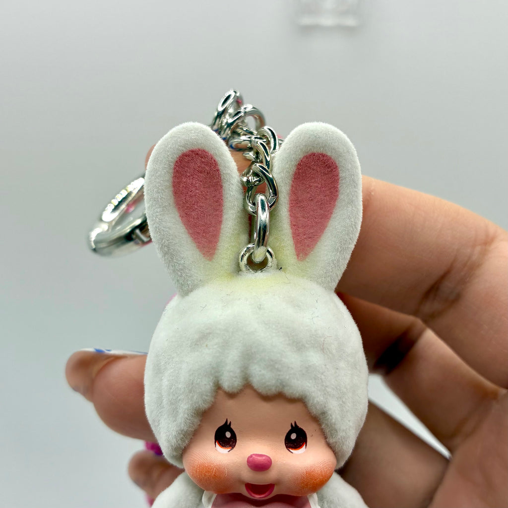 Monchhichi Bag Charm - White