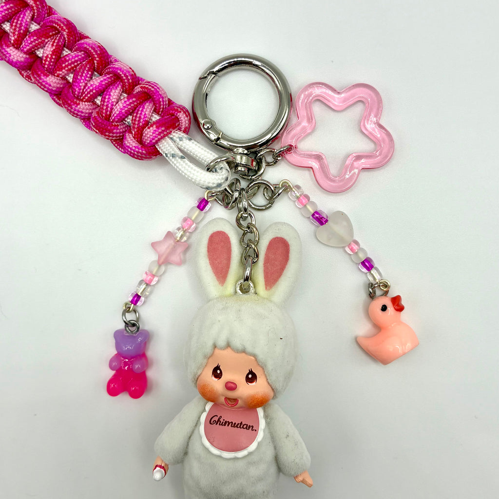 Monchhichi Bag Charm - White